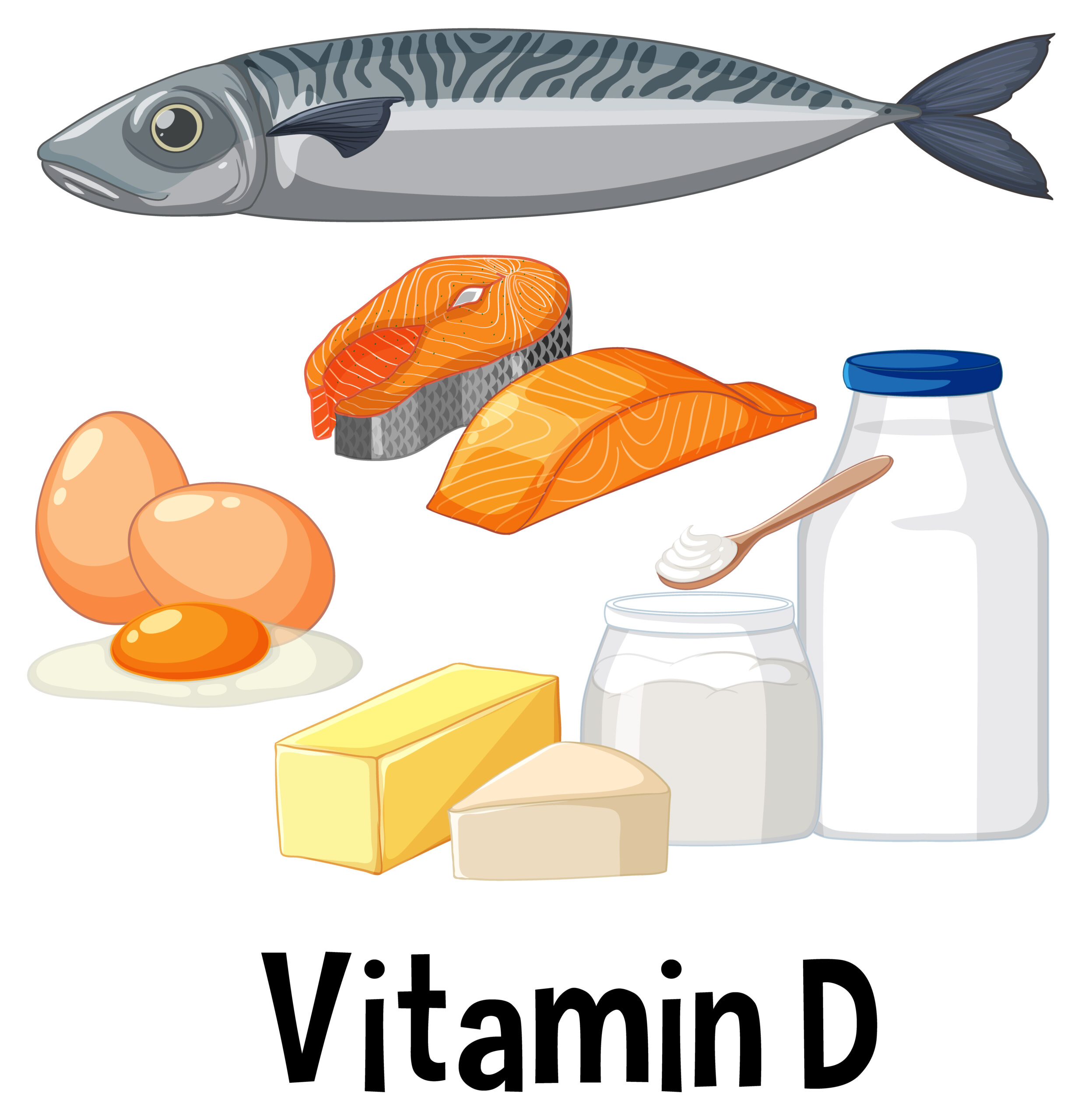 Vitamin D healthy source 