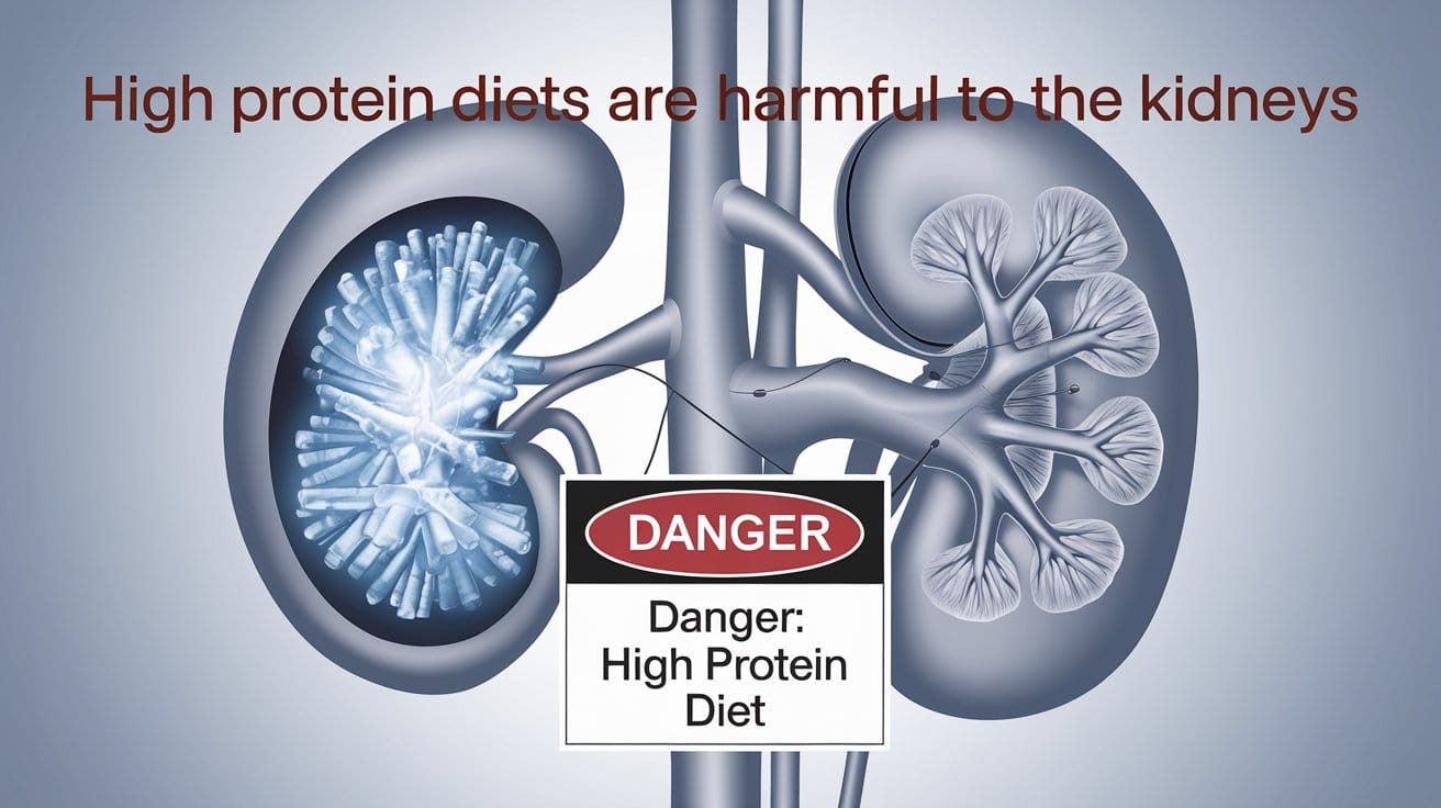 Describe an High Protein Diet are harmful or not