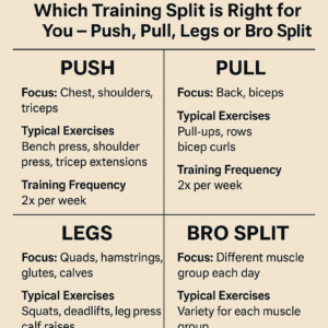 Muscle Building Push Pull Legs or Bro Split