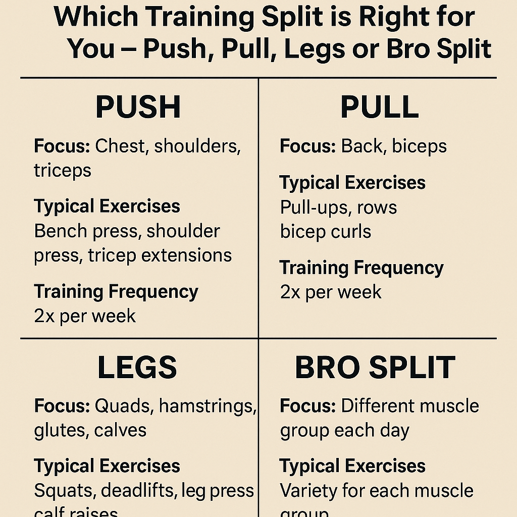 Push Pull Legs or Bro Split