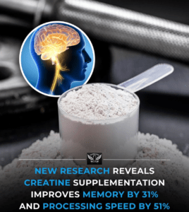 Supplements Creatine For Brain Health Creatine Boosts Brain And processing Speed