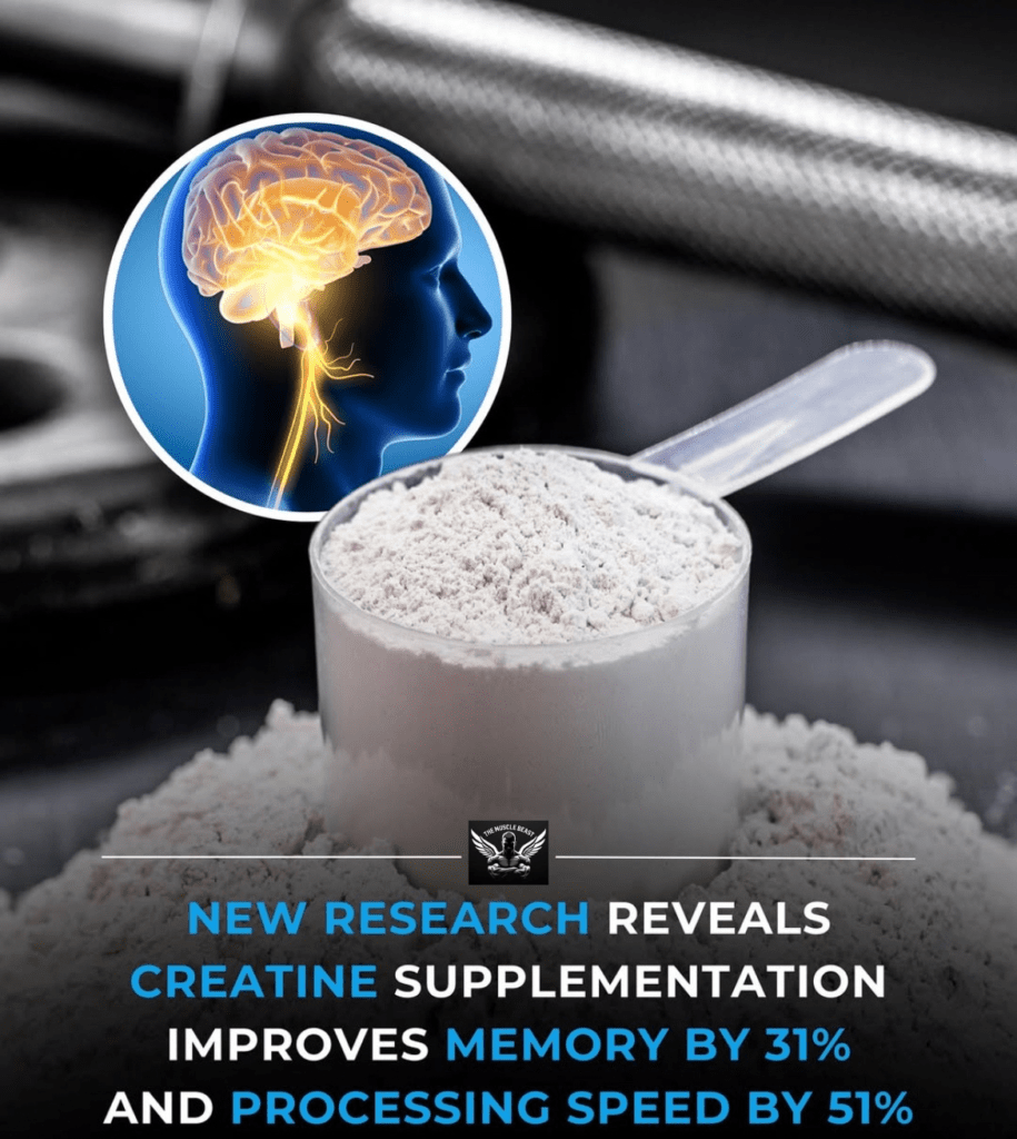 Creatine For Brain Health Creatine Boosts Brain And processing Speed